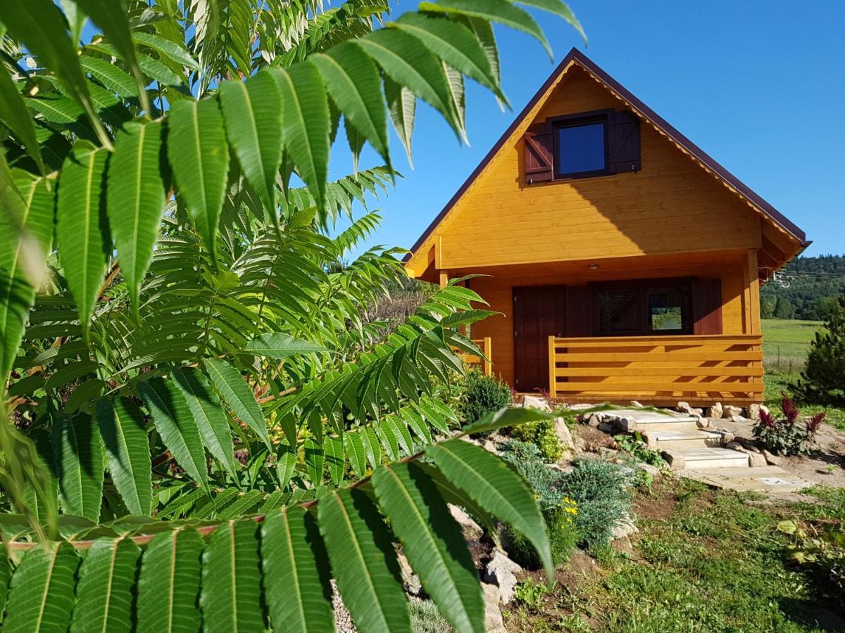 Domki Caloroczne Z Kominkiem - Skala I Glaz Szczytna Exterior photo