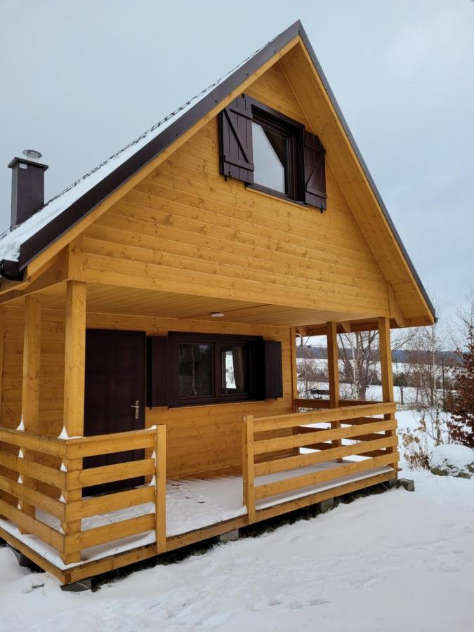 Domki Caloroczne Z Kominkiem - Skala I Glaz Szczytna Exterior photo